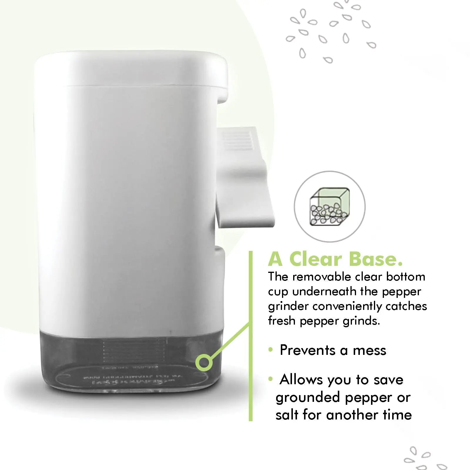 The Famous & Best Pepper Grinder with Lifetime Warranty. the Peppermate Manual Pepper Mill Ceramic Grinder for Pepper, Salt and Seasonings.