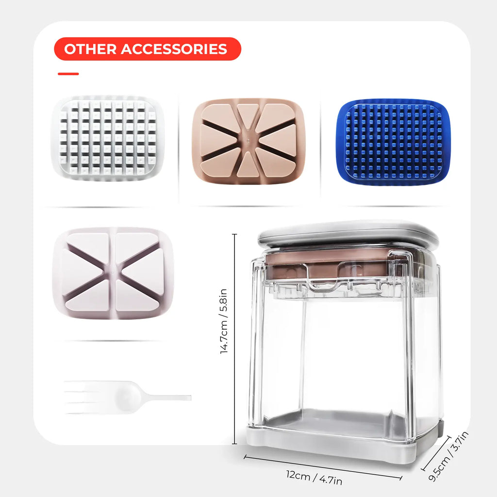 Summersale Vertical Vegetable Slicer – Fruit and Vegetable Slicer, Portable Kitchen Slicing Tool