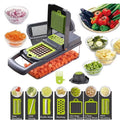 Steel 16 in 1 Vegetable Fruit/Vegetable Slicer Professional Multifunctional Kitchen Slicer Stainless Vegetable Chopper Boujee Kitchen Gadgets Food Prep Tool