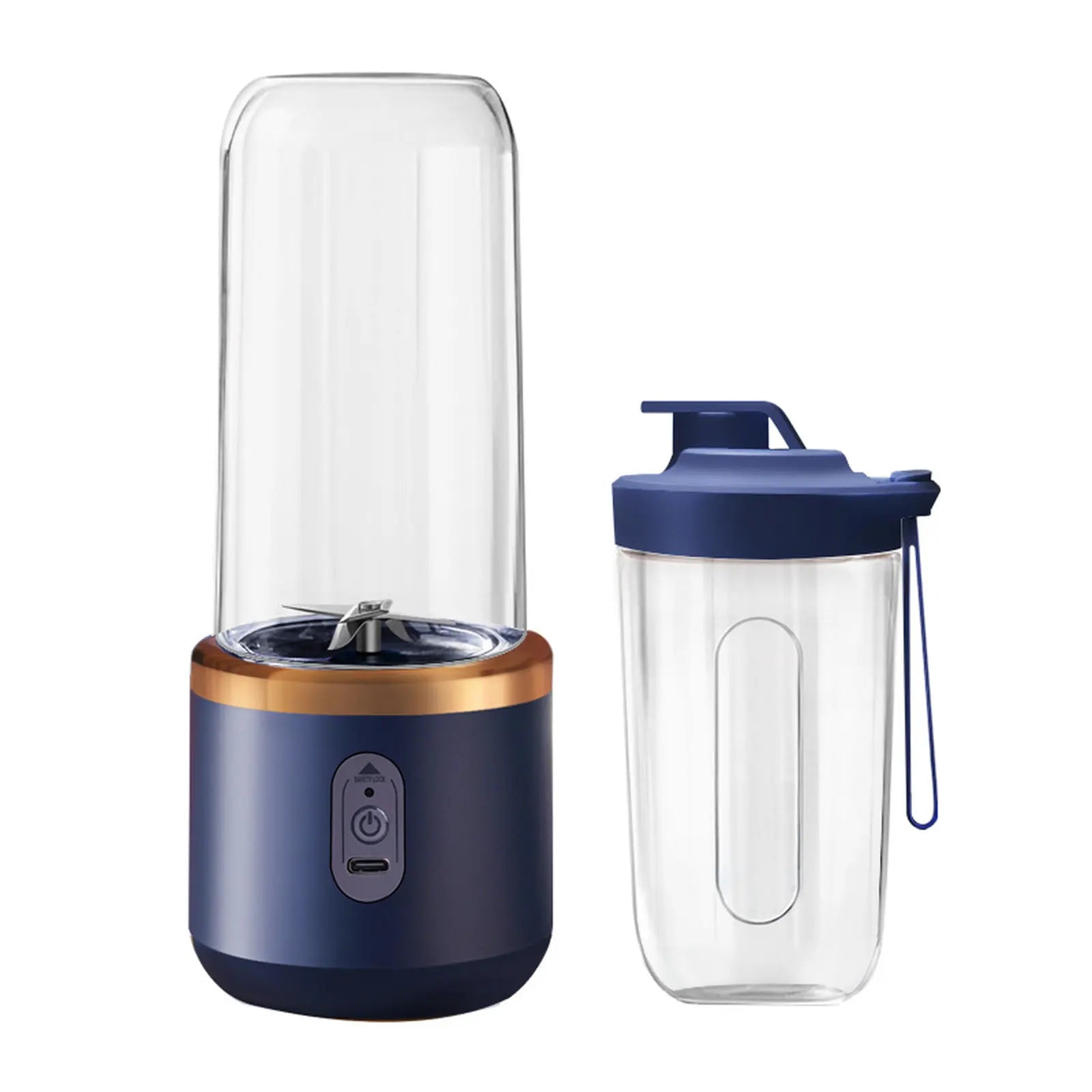 Ultimate Portable Blender! USB Rechargeable & Compact for Smoothies On-The-Go - Perfect Travel, Back to School & Gym! Leak Proof Design, Makes Shakes & Baby Food in Seconds Cup Juicer Rechargeable Mini Blender Vegetable
