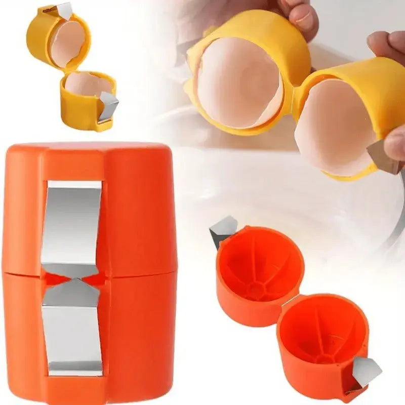 Creative Eggshell Opener, Egg Beater, Eggshell Separator, Restaurant Kitchen Baking Tool, Easily Separate Eggs-Household Egg Shell Cutting Tool
